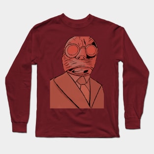 Invisible Man Portrait Long Sleeve T-Shirt